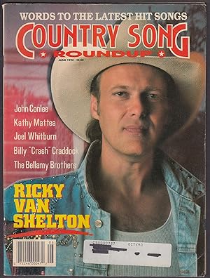 Seller image for COUNTRY SONG ROUNDUP Ricky Van Shelton John Conlee Kathy Mattea + 6 1990 for sale by The Jumping Frog
