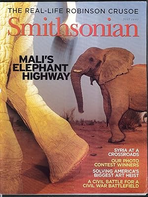 Seller image for SMITHSONIAN Mali Elephant Highway Syria Civil War Alexander Selkirk 7 2005 for sale by The Jumping Frog