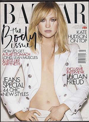 Seller image for HARPER'S BAZAAR Kate Hudson Lucian Freud Gwyneth Paltrow 1 2009 for sale by The Jumping Frog