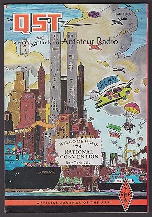 Seller image for QST Amateur Radio Eico 753 Receiver Design Notes ++ 7 1974 for sale by The Jumping Frog