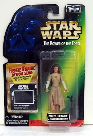 Imagen del vendedor de Star Wars Power of the Force Freeze Frame Princess Leia MOC 1997 a la venta por The Jumping Frog