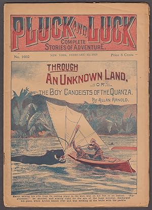 Seller image for PLUCK & LUCK 2/13 1929 pulp Through an Unknown Land by Allan Arnold for sale by The Jumping Frog