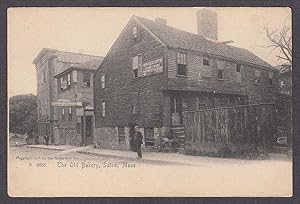 Seller image for Horace E Coffin Cabinet Work & Old Bakery Salem MA undivided back postcard 1900s for sale by The Jumping Frog