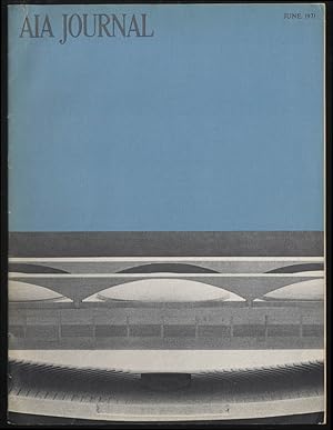 Bild des Verkufers fr AIA JOURNAL 6 1971 Louis I Kahn; Detroit progress or not? Grady Clay zum Verkauf von The Jumping Frog