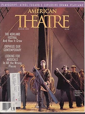 Seller image for AMERICAN THEATRE Ashland Festival Athol Fugard Captains Courageous ++ 3 1993 for sale by The Jumping Frog
