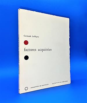 factures acquittées