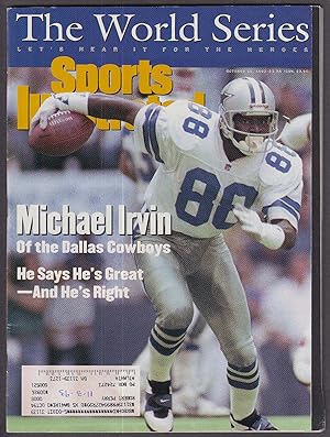 Seller image for SPORTS ILLUSTRATED Michael Irvin Troy Aikman Allen Iverson ++ 10/25 1993 for sale by The Jumping Frog