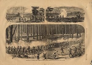Bild des Verkufers fr HARPER'S WEEKLY 6/13 1863 Battle of Raymond - Rebel Charge on Logan's Division zum Verkauf von The Jumping Frog