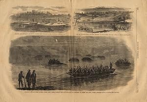 Bild des Verkufers fr HARPER'S WEEKLY 5/16 1863 Russell's Brigade crosses Rappahannock to storm rebels zum Verkauf von The Jumping Frog