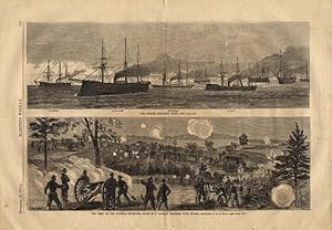 Bild des Verkufers fr HARPER'S WEEKLY 11/14 1863 French Ironclads; Army Potomac skirmish at Buckland zum Verkauf von The Jumping Frog