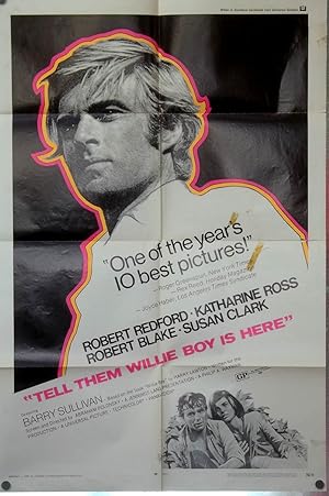 Seller image for Tell Them Willie Boy Is Here one-sheet movie poster 1970 Robert Redford for sale by The Jumping Frog