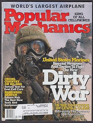 Seller image for POPULAR MECHANICS Marine Weapons; Fuel Cell Cars; Sony Ericsson; Jay Leno 1 2003 for sale by The Jumping Frog