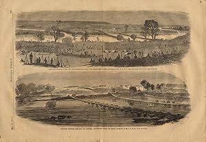 Bild des Verkufers fr HARPER'S WEEKLY 5/16 1863 Pontoons on Rappahannock for Gen Sedgwick's Corps zum Verkauf von The Jumping Frog