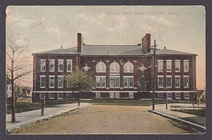 Seller image for Horace Mann School Everett MA postcard 1907 for sale by The Jumping Frog