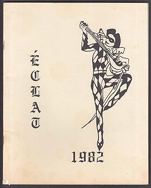 Seller image for ECLAT East Catholic High School Literary Magazine Spring 1982 for sale by The Jumping Frog