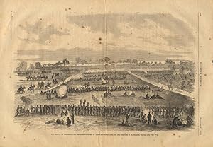 Bild des Verkufers fr HARPER'S WEEKLY 2/14 1863 Battle of Murfreesboro Tennessee 1/2 1863 zum Verkauf von The Jumping Frog