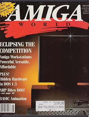 Seller image for AMIGA WORLD AmigaDOS ARP 1.3 OS BASIC 8 1988 for sale by The Jumping Frog