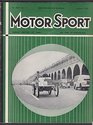 Seller image for MOTOR SPORT Ford Anglia road test; Pirelli Tyres; RAC Rally + 12 1959 for sale by The Jumping Frog