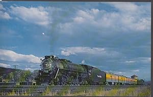 Bild des Verkufers fr Denver & Rio Grande Western RR Baldwin 4-8-4 Scenic Limited train card 1971 zum Verkauf von The Jumping Frog