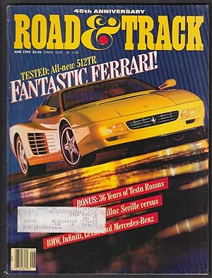 Bild des Verkufers fr ROAD & TRACK 1993 Dodge Intrepid Mitsubishi 3000GT VR-4 Ferrari 512 ++ 6 1992 zum Verkauf von The Jumping Frog