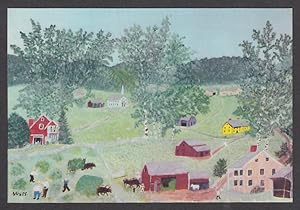 Immagine del venditore per Haying Time Grandma Moses postcard 1970s venduto da The Jumping Frog