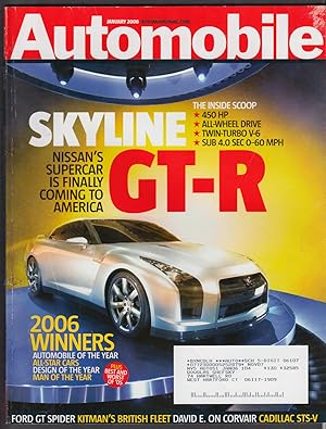 Image du vendeur pour AUTOMOBILE Nissan Skyline GT-R BMW 3-Series Chevrolet Corvair Ford GTX1 + 1 2006 mis en vente par The Jumping Frog