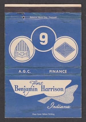 Immagine del venditore per Fort Benjamin Harrison Indiana matchcover venduto da The Jumping Frog