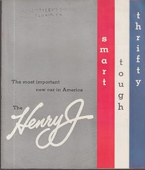 Seller image for Henry J Most Important New Car in America sales brochure 1950 Kaiser-Frazer for sale by The Jumping Frog