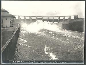 Immagine del venditore per Panama Canal photo 1914 Gatun Spillway lloking upstream from bridge venduto da The Jumping Frog