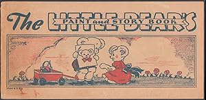 Bild des Verkufers fr The Little Bears Paint & Story Book newsprint booklet ca 1940s zum Verkauf von The Jumping Frog