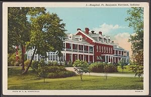 Immagine del venditore per Hospital at Fort Benjamin Harrison IN postcard 1930s venduto da The Jumping Frog