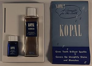 Seller image for G Fox & Company Hartford CT KOPAL Cosmetic for the Teeth Kit ca 1950s for sale by The Jumping Frog