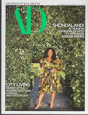Seller image for ARCHITECTURAL DIGEST 2 2019 Shonda Rhimes; Renzo Piano; John Derian + for sale by The Jumping Frog