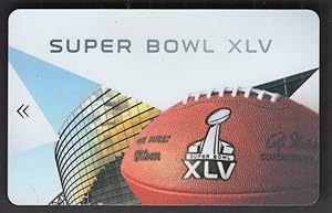 Immagine del venditore per NFL Super Bowl XLV Motorola Picard credit card 2010 Season 2011 Game venduto da The Jumping Frog