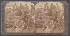 Seller image for Wounded Japanese Russo-Japanese War Port Arthur Hospital stereoview 1904 for sale by The Jumping Frog
