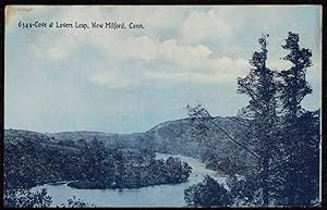 Bild des Verkufers fr The Cove at Lovers Leap in New Milford CT postcard 1908 zum Verkauf von The Jumping Frog