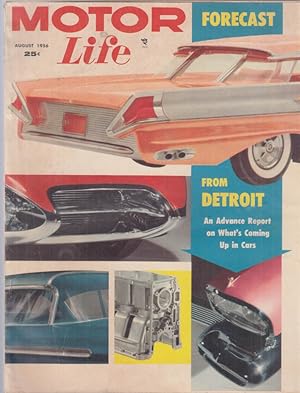 Seller image for MOTOR LIFE 8 1956 Olds Super 88 Cadillac Metropolitan Renault tests for sale by The Jumping Frog