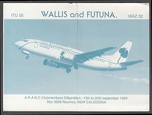 Seller image for FW0ET JM Dufermon Wallis and Futuna QSL Card New Caledonia 1990 for sale by The Jumping Frog