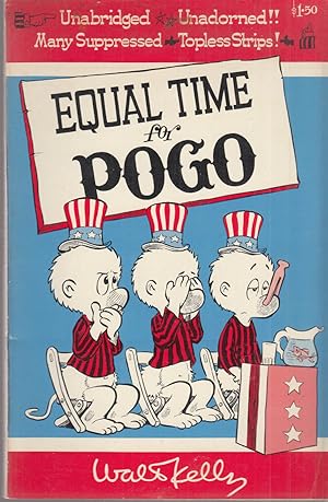 Immagine del venditore per Walt Kelly: Equal Time for Pogo: 1st edition 1968 venduto da The Jumping Frog