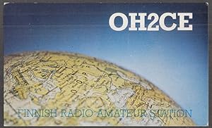 Imagen del vendedor de OH2CE Leo Kultti Finnish Radio Amateur Station QSL Card Espoo Finland 1978 a la venta por The Jumping Frog