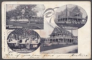 Image du vendeur pour Catholic Summer School & Cottages Cliff Haven NY undivided back postcard 1906 mis en vente par The Jumping Frog