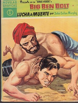 Imagen del vendedor de Big Ben Bolt: Lucha a Muerte #4 Spanish Graphic Novel 1959 by John Cullen Murphy a la venta por The Jumping Frog