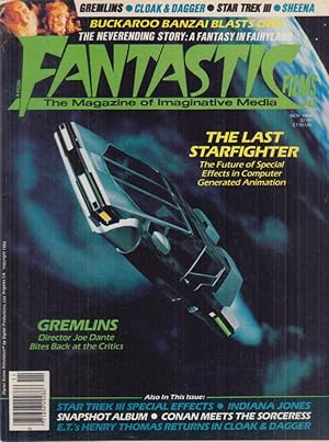 Immagine del venditore per FANTASTIC FILMS #42 11 1984 Last Starfighter Gremlins Trek III Indiana Jones &c venduto da The Jumping Frog