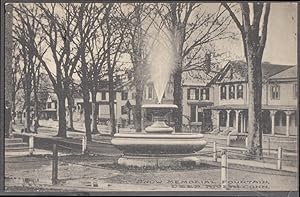 Immagine del venditore per Snow Memorial Fountain in Deep River CT postcard ca 1910 venduto da The Jumping Frog