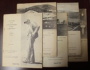 Seller image for Culture of a Contemporary Rural Community (Set of 5) Rural Life Studies #2-6 for sale by Spellbinder Books