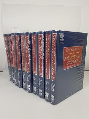 Image du vendeur pour Encyclopedia of Analytical Science: 10-Volume-Set (2nd Edition). mis en vente par Antiquariat Thomas Haker GmbH & Co. KG