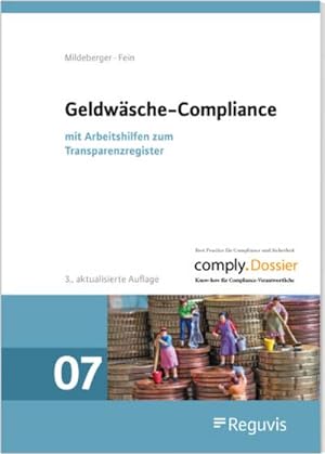 Imagen del vendedor de Geldwsche-Compliance : mit Arbeitshilfen zum Transparenzregister a la venta por AHA-BUCH GmbH