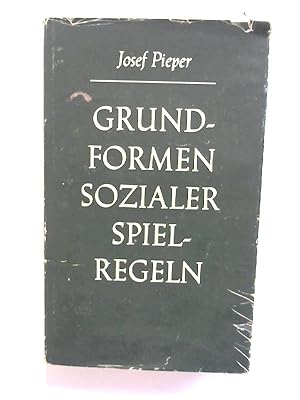 Grundformen sozialer Spielregeln.