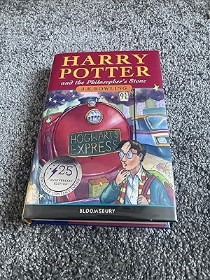 Seller image for HARRY POTTER AND THE PHILOSOPHER'S STONE: 25TH ANNIVERSARY UK FIRST EDITION HARDCOVER for sale by Books for Collectors