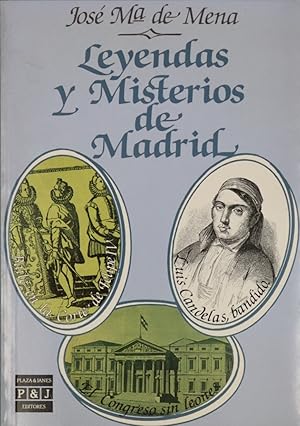 Imagen del vendedor de Leyendas y misterios de Madrid a la venta por Librera Alonso Quijano